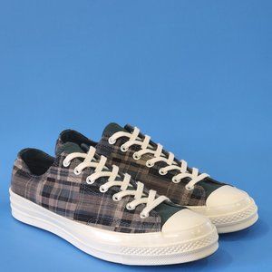 Converse Chuck 70 Low Ox Twisted Prep Faded Spruce Unisex Sneakers 166852C NWT